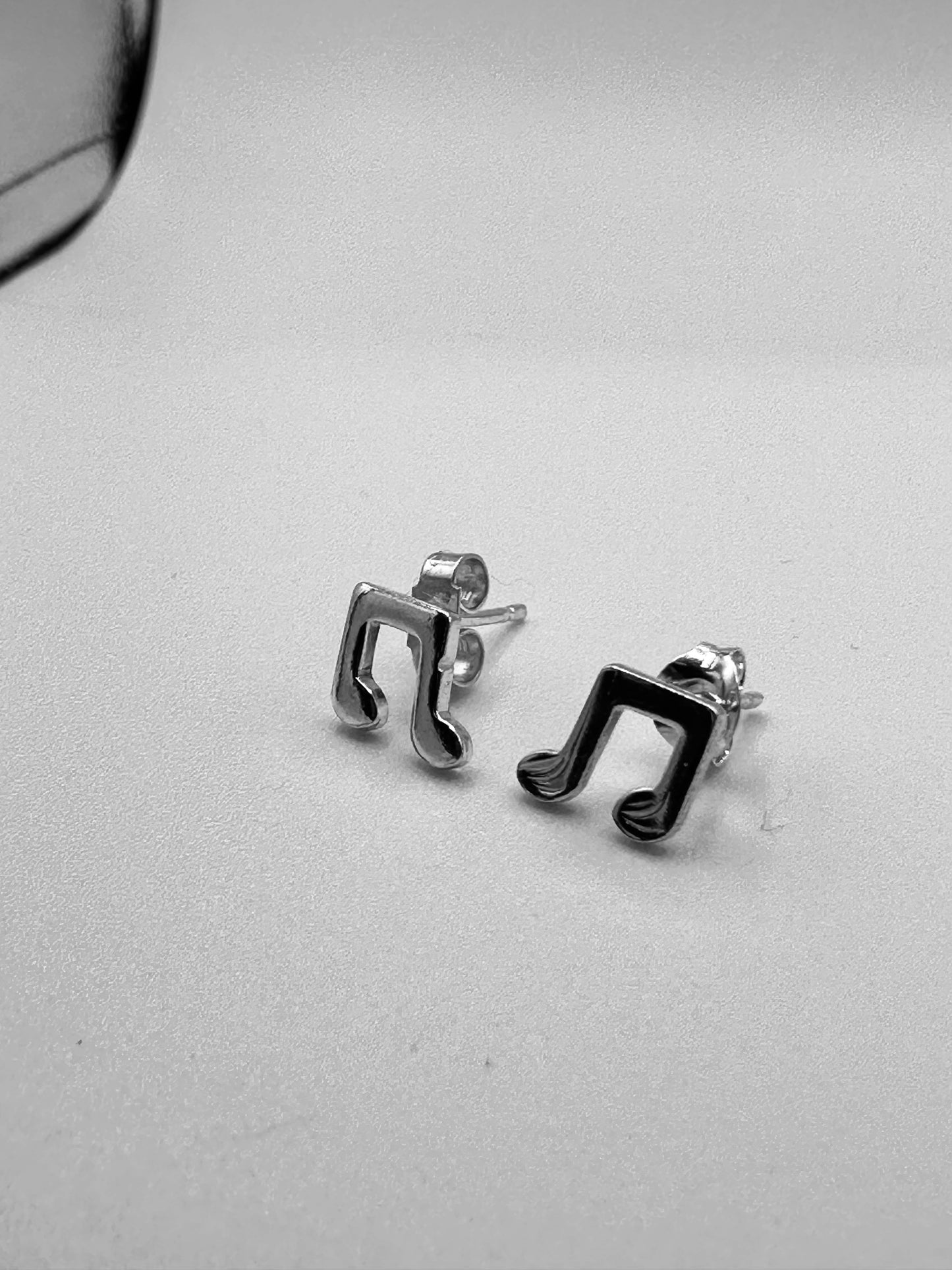 Double Musical Note Earrings